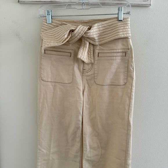 Ulla Johnson Cream Trousers - Picture 6 of 11